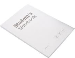 كشكول دبوس كورى طويل80ورق